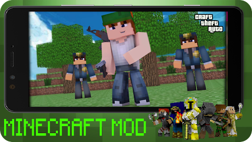 Craft Theft Auto for GTA Minecraft 2021 - Image screenshot of android app