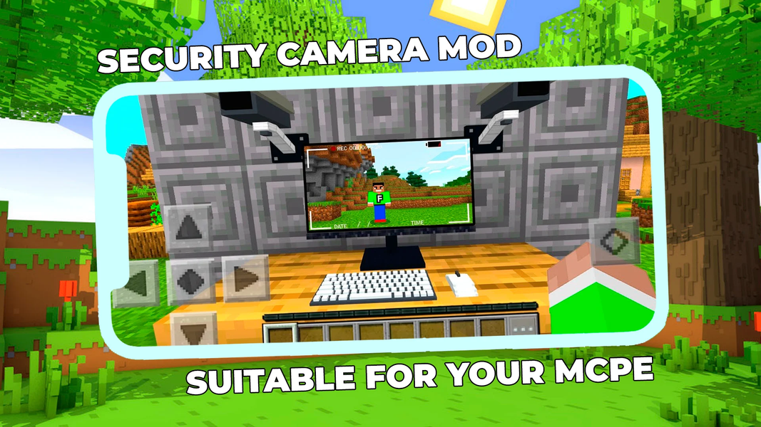 Security Camera Mod Minecraft - عکس برنامه موبایلی اندروید