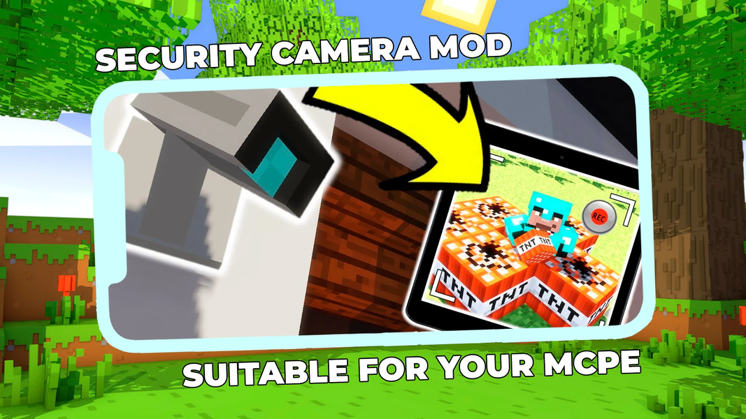 Security Camera Mod Minecraft - عکس برنامه موبایلی اندروید