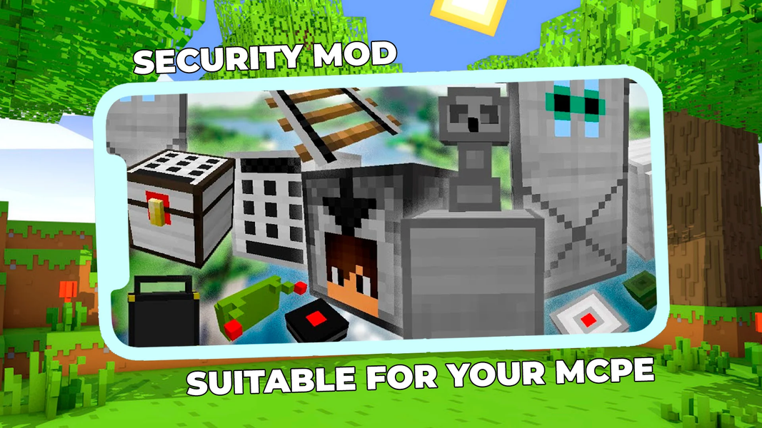 Security Craft Mod Minecraft - عکس برنامه موبایلی اندروید