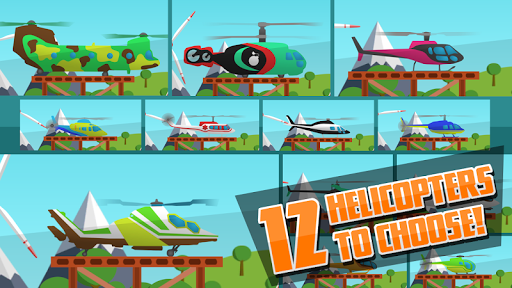 Go Helicopter (Helicopters) - Gameplay image of android game