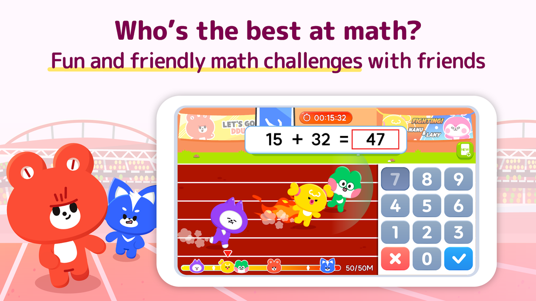 MathFriends : Fun Math Games - Image screenshot of android app