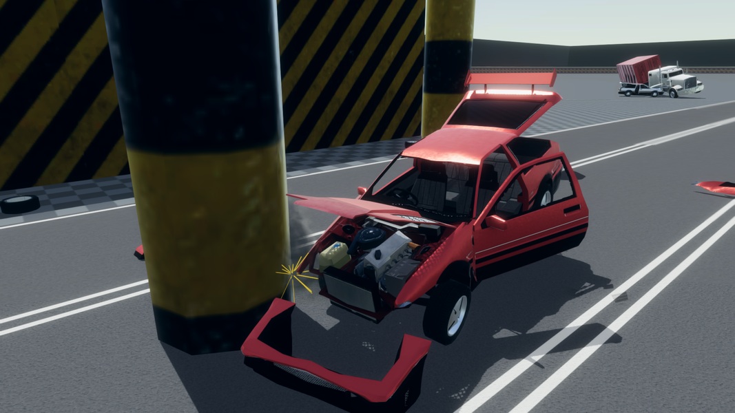 Car Crash Simulator Sandbox 3D - عکس بازی موبایلی اندروید