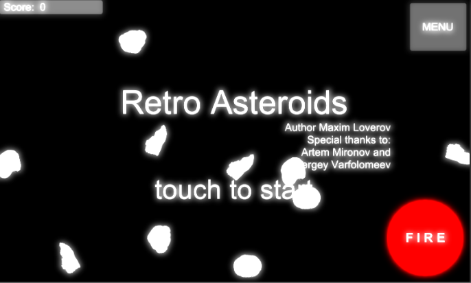 Retro Asteroids - عکس بازی موبایلی اندروید