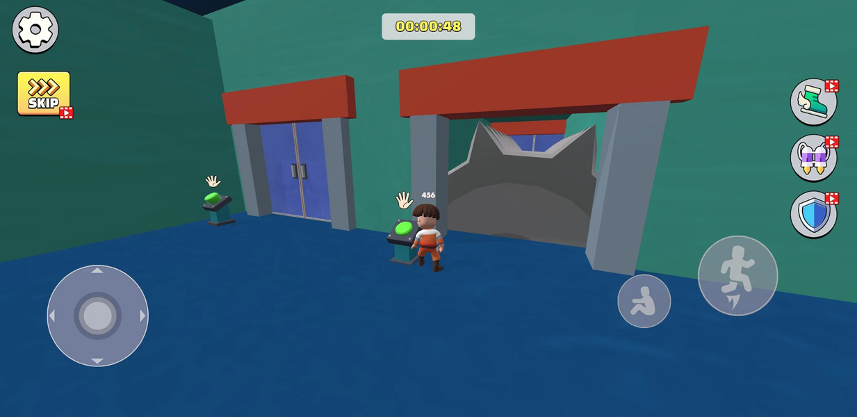 Maze Escape: 456 Challenge - Gameplay image of android game