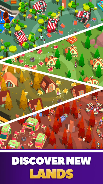 Camping Empire Tycoon : Idle - Gameplay image of android game