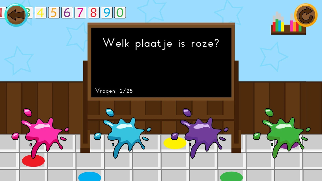 Colors and shapes - Gameplay image of android game