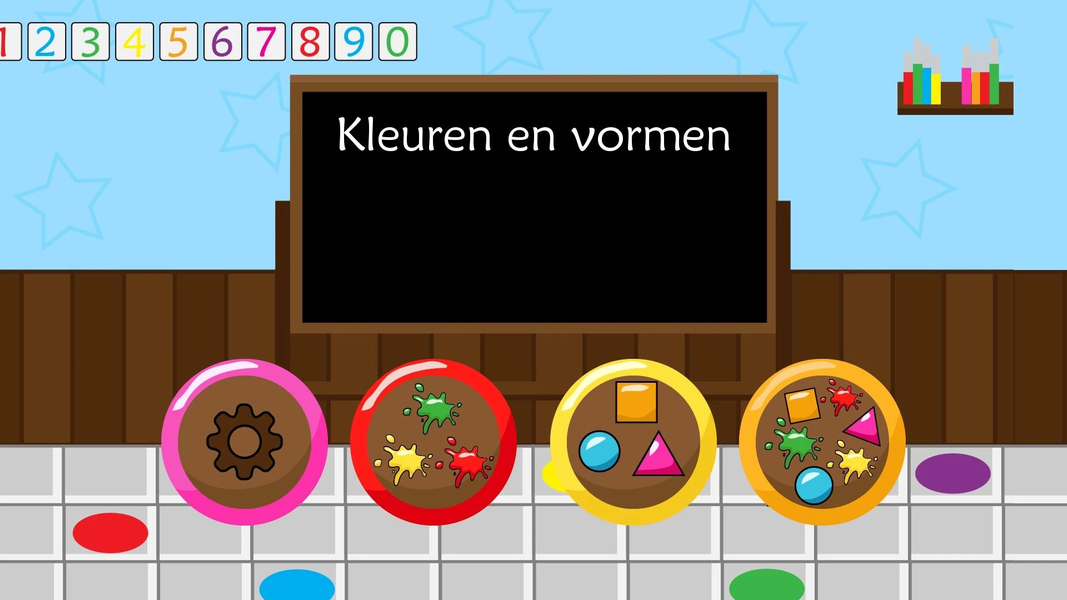 Colors and shapes - Gameplay image of android game