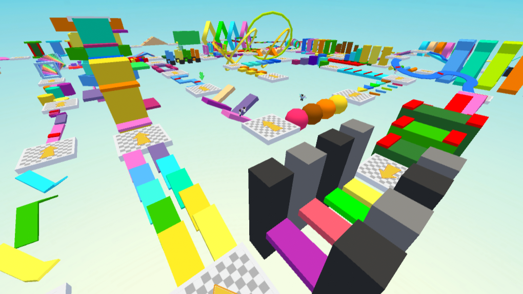 Mega Obby: Parkour Games - عکس بازی موبایلی اندروید