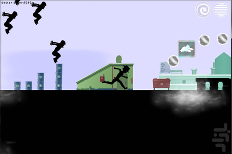 Sector 1 Gun parkour - Gameplay image of android game