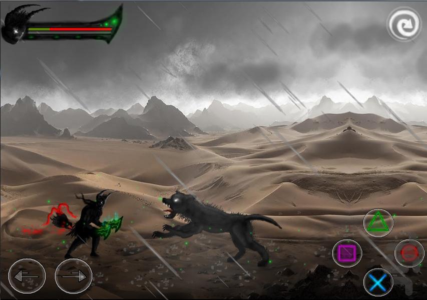 جنگجوی جنگ 2 - Gameplay image of android game