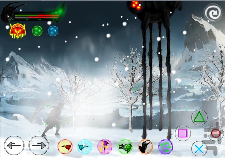 جنگجوی جنگ 2 - Gameplay image of android game