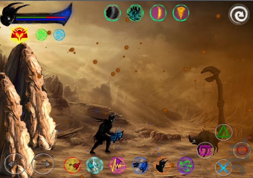 جنگجوی جنگ 3 - Gameplay image of android game