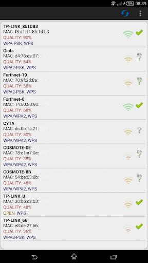 Wifi WPS Plus - Image screenshot of android app