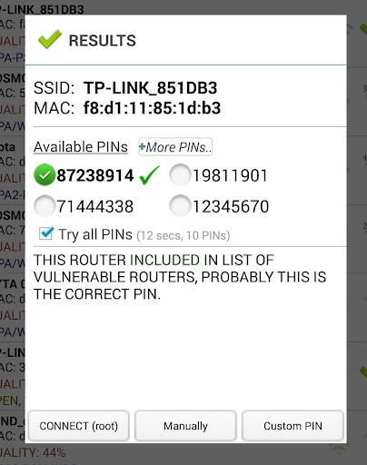 Wifi WPS Plus - Image screenshot of android app