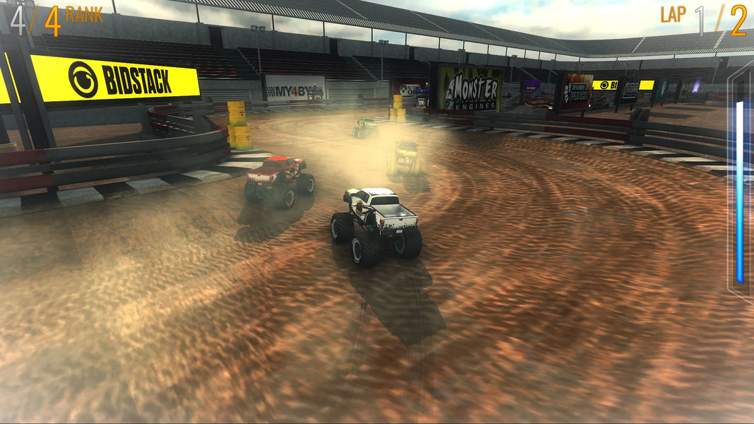 SuperTrucks Offroad Racing - Gameplay image of android game