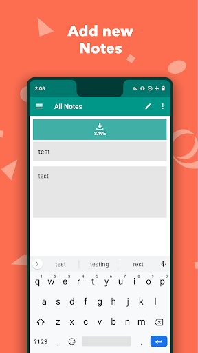 Memo - memo pad - Image screenshot of android app