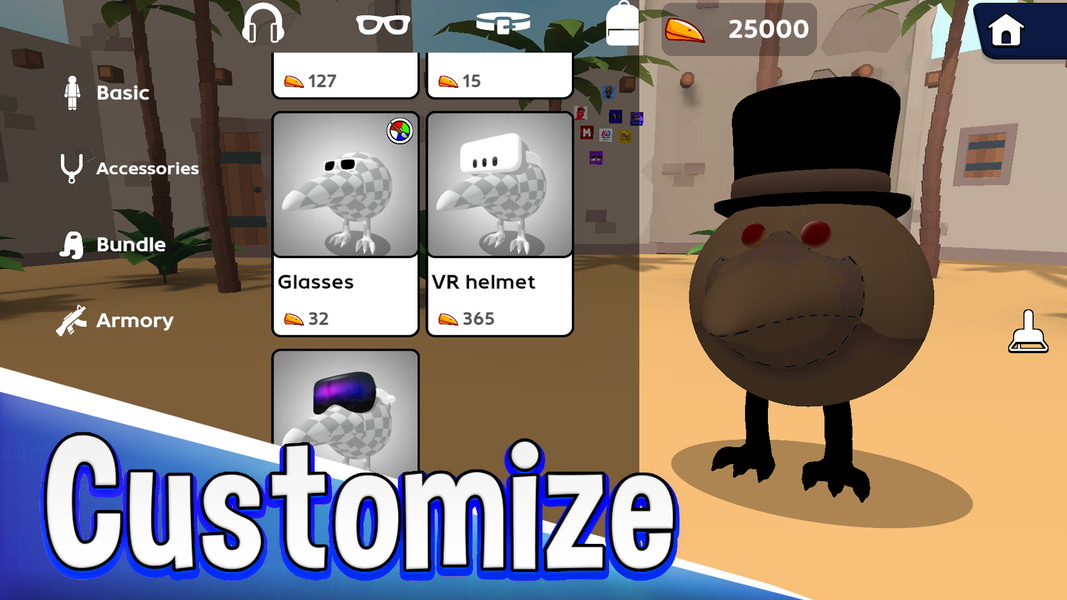 Skebob Gun - عکس بازی موبایلی اندروید