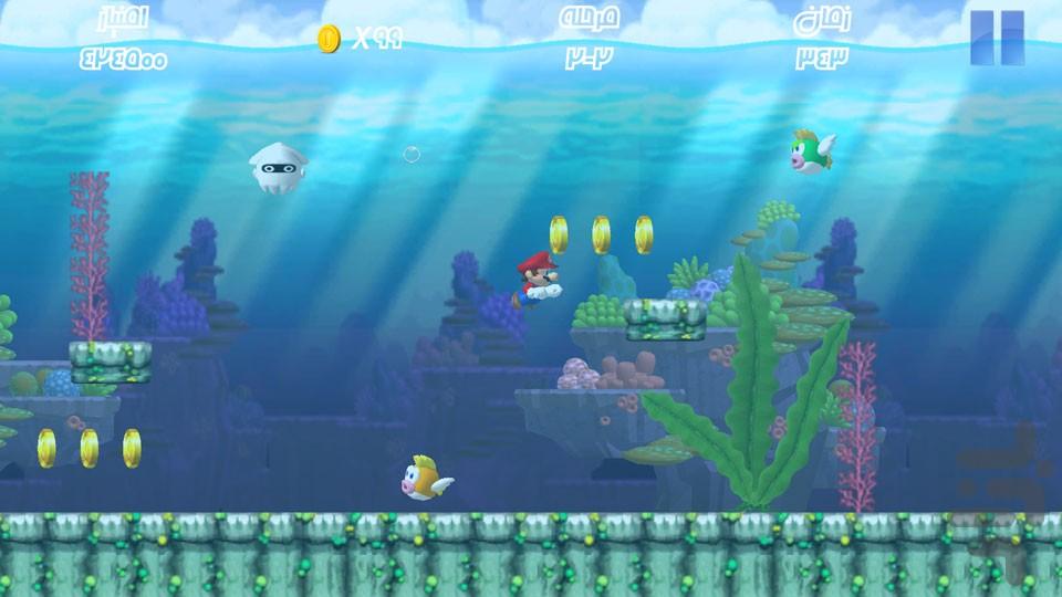 Super Mario HD - Gameplay image of android game