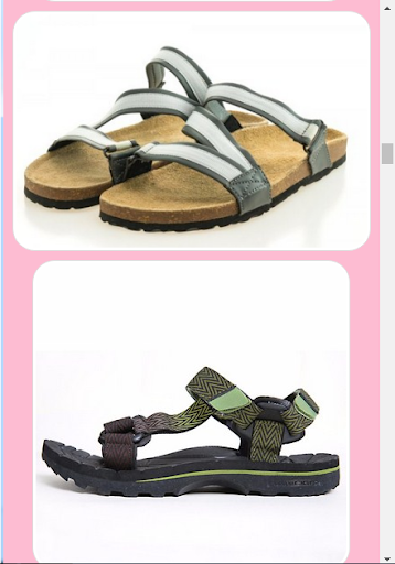 Men's Sandal Model - عکس برنامه موبایلی اندروید