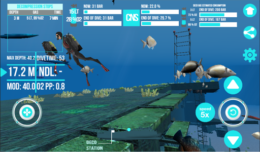 Scuba Dive Simulator: Zenobia Wreck - عکس بازی موبایلی اندروید
