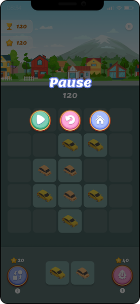 Merged Cars - Gameplay image of android game