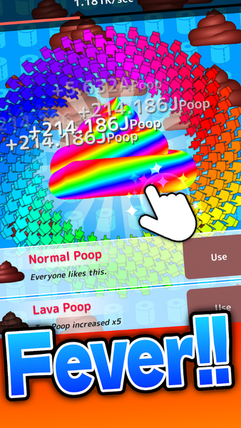 Poop Clicker - Idle Game - عکس بازی موبایلی اندروید