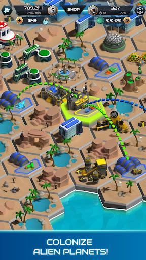 Galactic Colonies - Gameplay image of android game