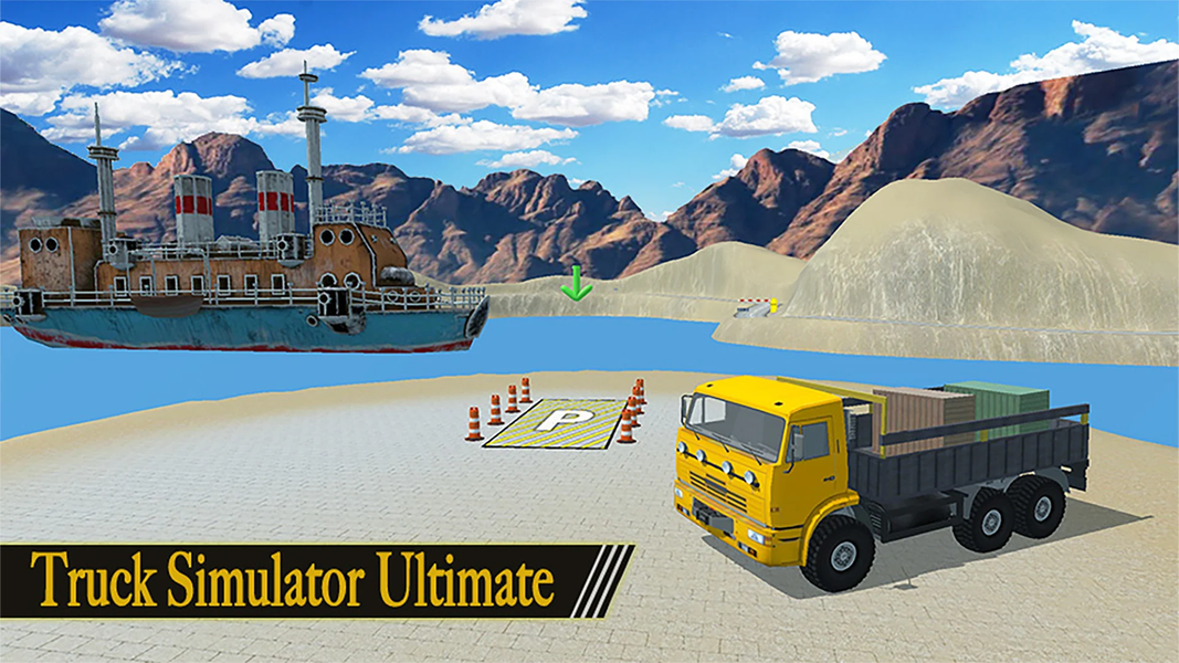 Truck Simulator Game: Ultimate - عکس بازی موبایلی اندروید