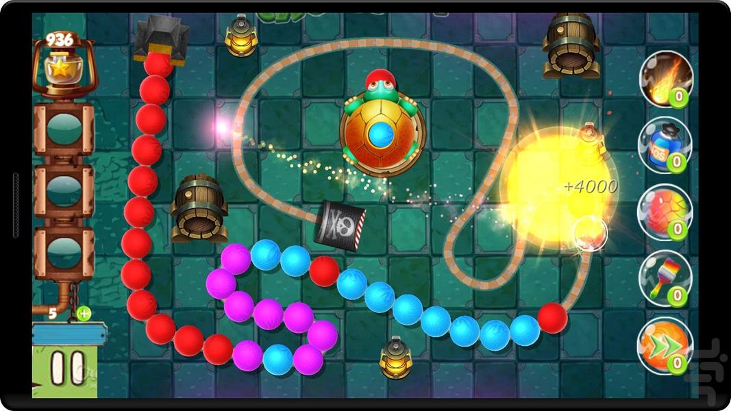 لاکپشت قهرمان - Gameplay image of android game