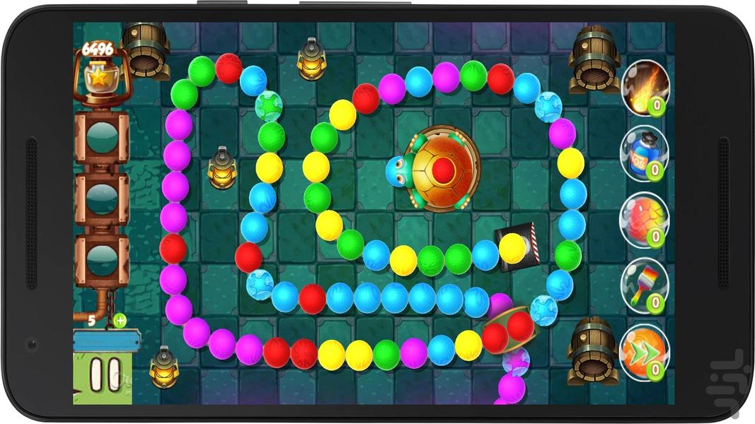 لاکپشت قهرمان - Gameplay image of android game