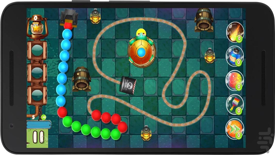 لاکپشت قهرمان - Gameplay image of android game