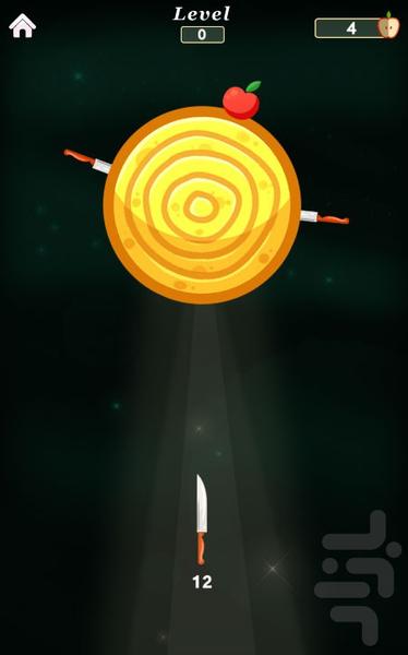 چاقو چرخ - عکس بازی موبایلی اندروید