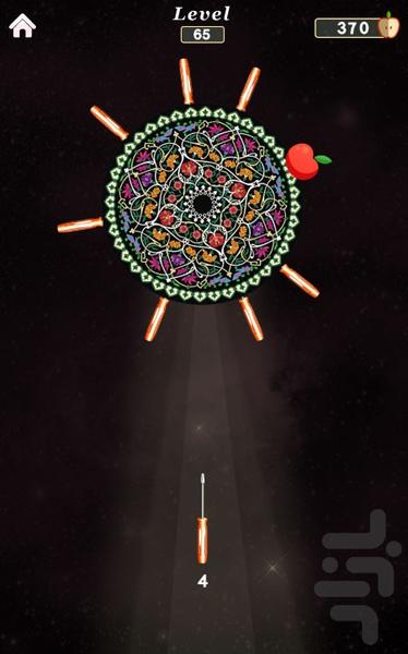 چاقو چرخ - عکس بازی موبایلی اندروید