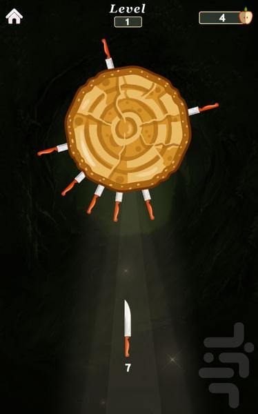 چاقو چرخ - عکس بازی موبایلی اندروید