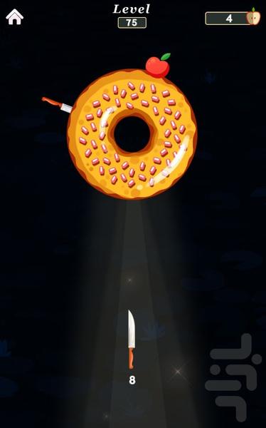 چاقو چرخ - عکس بازی موبایلی اندروید