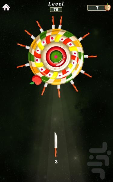 چاقو چرخ - عکس بازی موبایلی اندروید