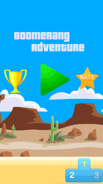 Boomerang Adventure - Gameplay image of android game