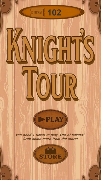 Knight'sTour - Gameplay image of android game