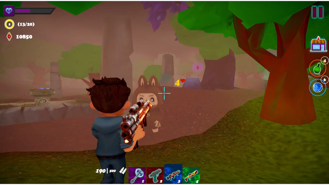 Labubu Invasion - Gameplay image of android game