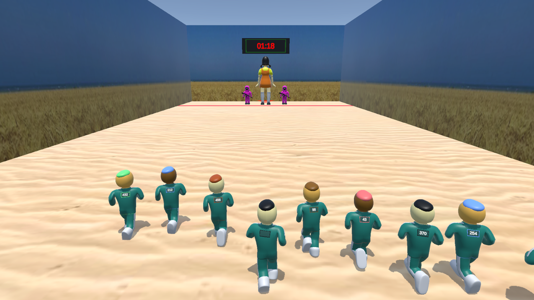 Squid Challenge: 3 Games in 1 - Gameplay image of android game