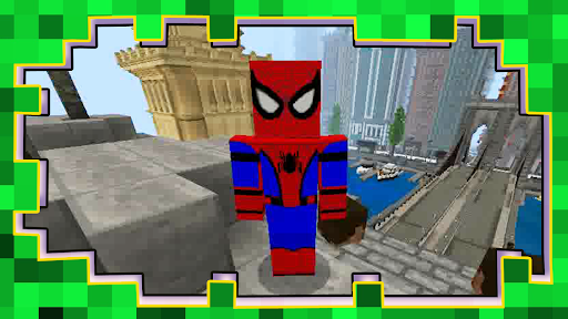 Spider-Man Minecraft Game Mod - عکس برنامه موبایلی اندروید
