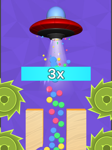 UFO Craft : Multiply & Collect - Gameplay image of android game