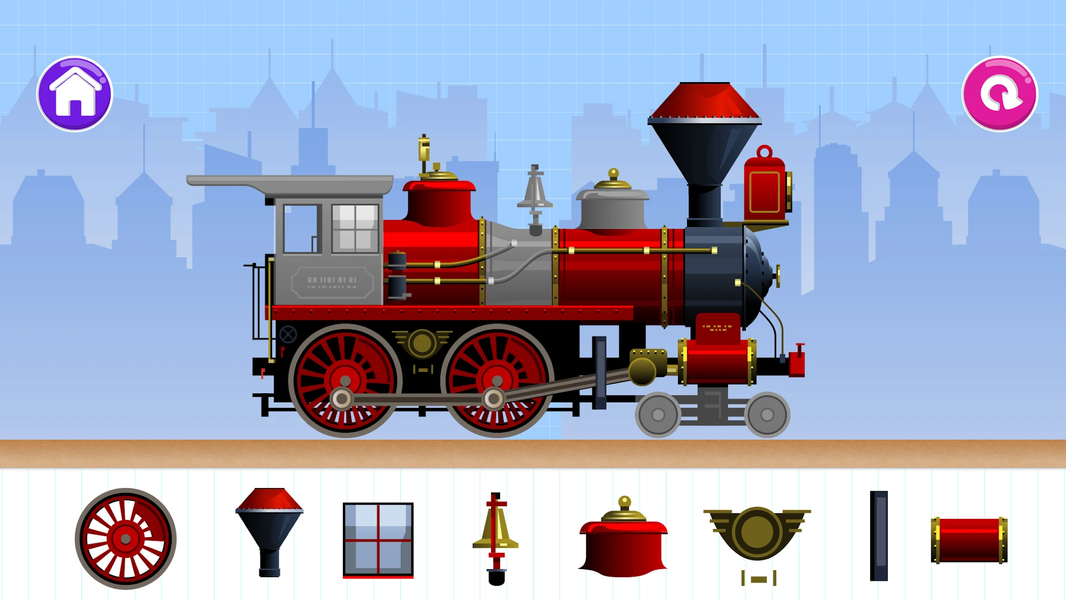 Design Train: Craft Simulator - عکس بازی موبایلی اندروید