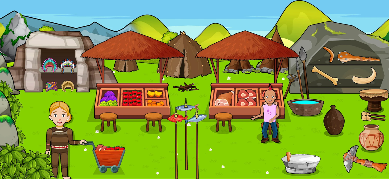 Pretend In Jungle Safari Hunt - Gameplay image of android game