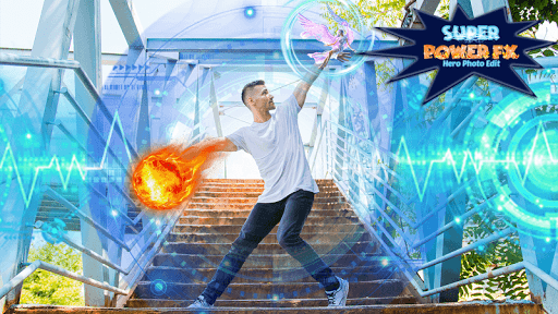 Super Power FX - Hero Photo Edit - عکس برنامه موبایلی اندروید