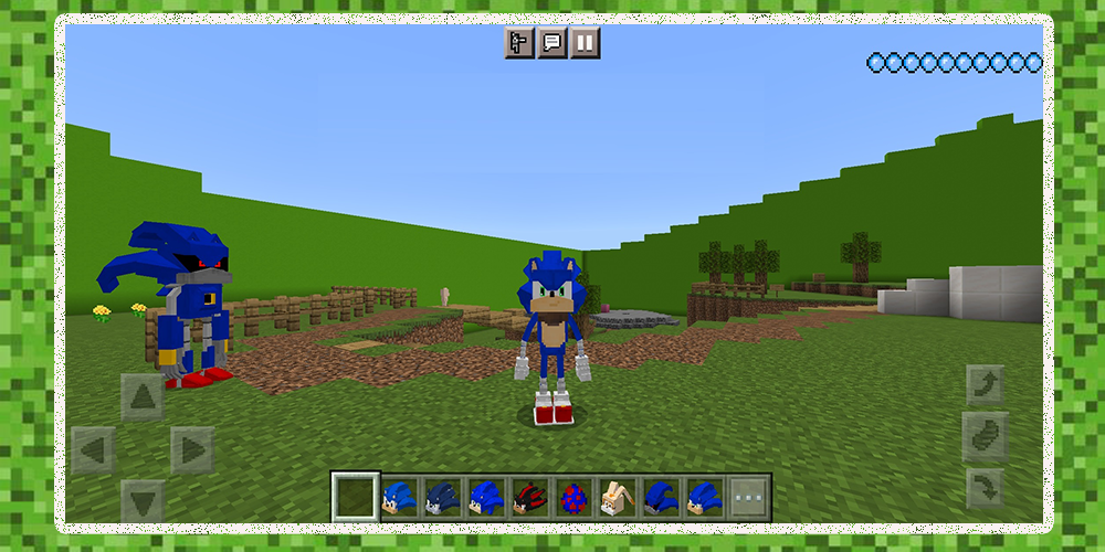 Super Sonic Mod Minecraft - Image screenshot of android app