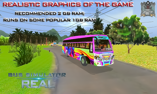 Bus Simulator Real - Gameplay image of android game