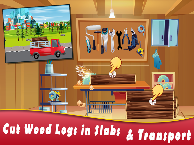 Jungle House Builder Games - عکس بازی موبایلی اندروید