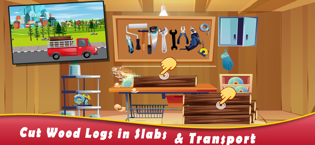 Jungle House Builder Games - عکس بازی موبایلی اندروید